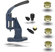 Laden Sie das Bild in den Galerie-Viewer, Starterpaket Ösenpresse mit Stahlblech-Ösen