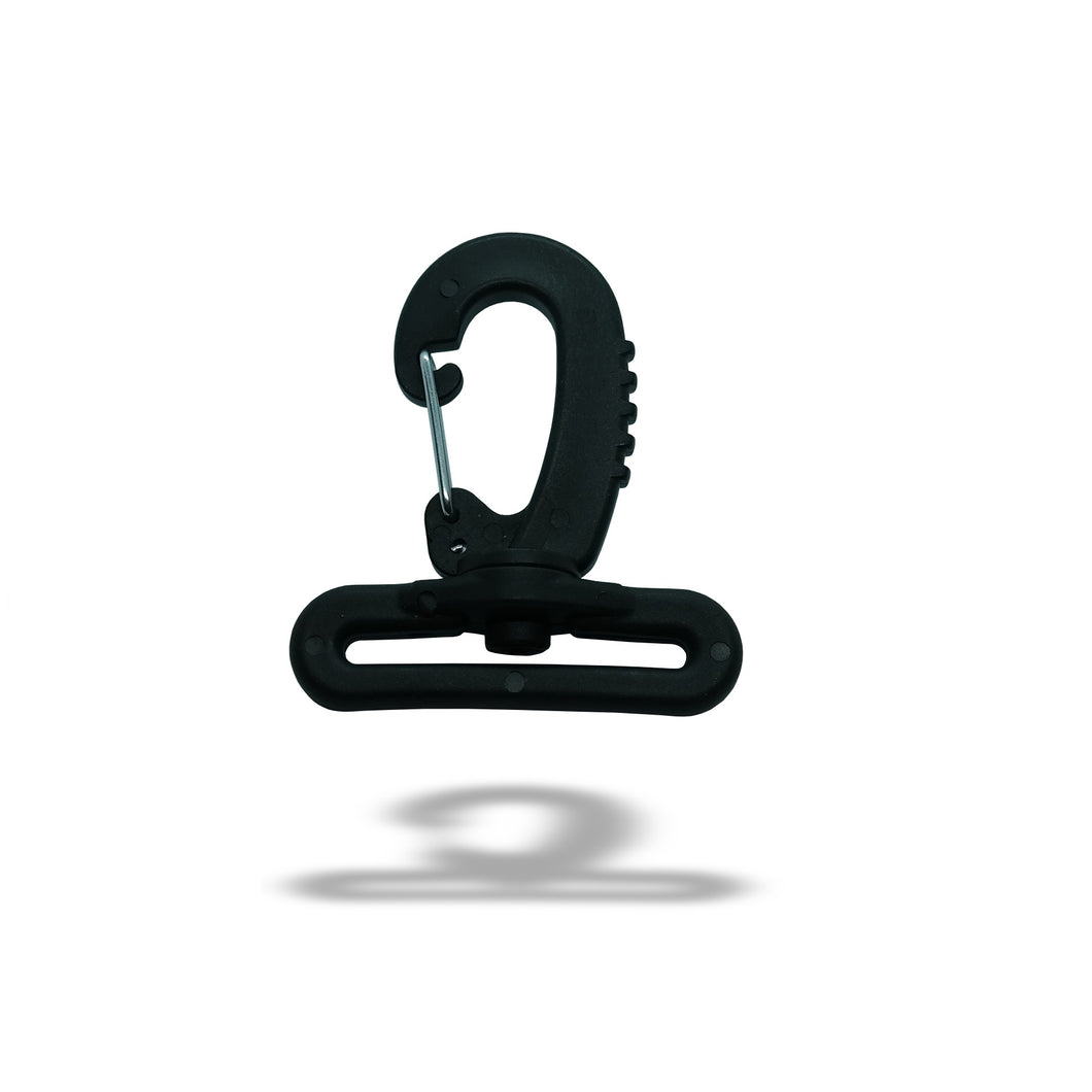 Karabiner Kunststoff für 25 mm 30 mm oder 40 mm Gurtband drehbar Karabinerhaken