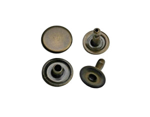 Remaches huecos de acero de una sola cabeza 6 mm, 7 mm, 9 mm, 12 mm