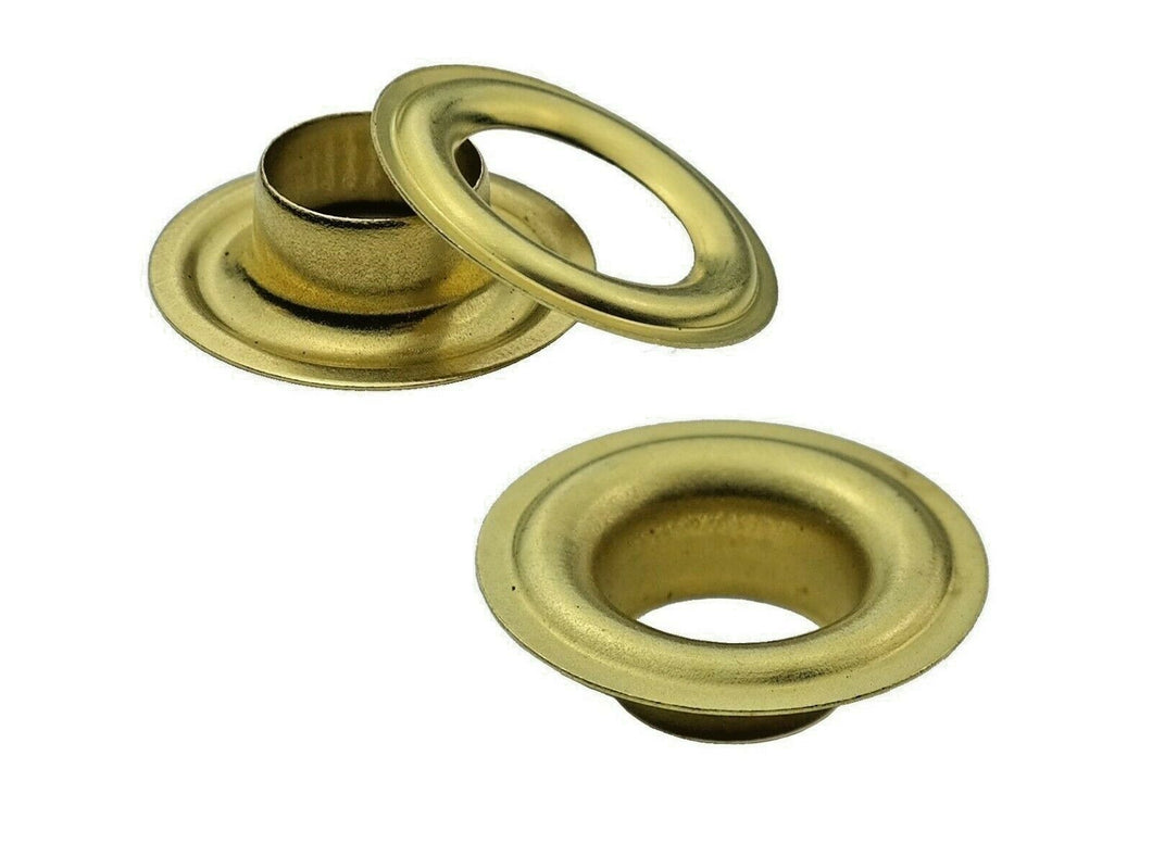 Ösen DIN 7332, Ø 10mm bis 16mm, Messing, Stahl oder Edelstahl V2A