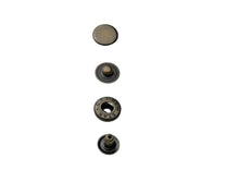 Load the picture into the gallery viewer, S-spring push buttons 10 mm, 12,5 mm, 15 mm, steel, for fabric, leather and much more.