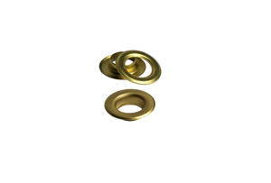 Brass eyelets from IstaTools® in 3mm, 4mm, 5mm, 6mm or 7mm inside dimensions