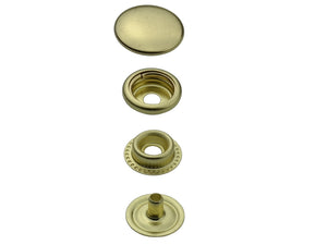 Sujetadores de resorte de anillo de latón en 12,5 mm