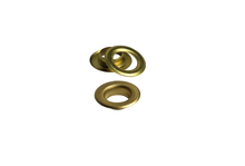 Load the image into the gallery viewer, brass eyelets from IstaTools® in 10mm, 12mm or 17mm internal dimensions