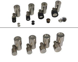 Hollow riveting tools 6mm, 7mm, 9mm, 10mm, 12mm or 13mm